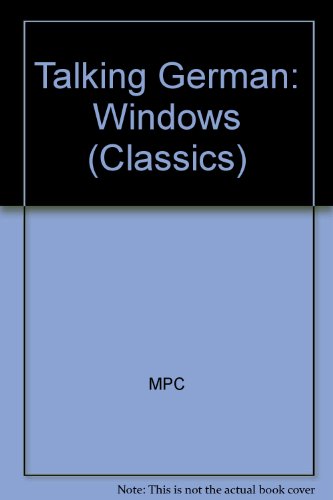 Windows (Talking German) (9781901861464) by MPC