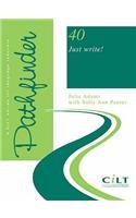 Just Write! (9781902031507) by Adams, Julie; Panter
