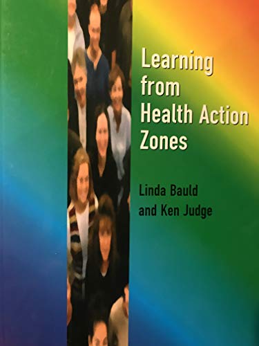 Beispielbild fr Learning from Health Action Zones zum Verkauf von Reuseabook