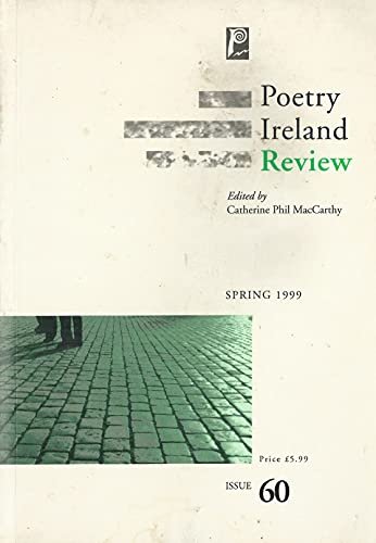 Beispielbild fr Poetry Ireland Review 60: Spring 1999 zum Verkauf von Alphaville Books, Inc.