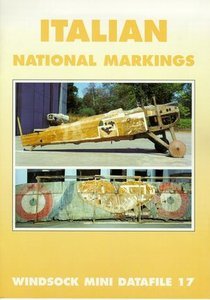 Imagen de archivo de Italian National Markings Windsock Mini Datafile 17 a la venta por WORLD WAR BOOKS