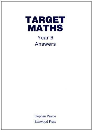 9781902214283: Target Maths Year 6 Answers