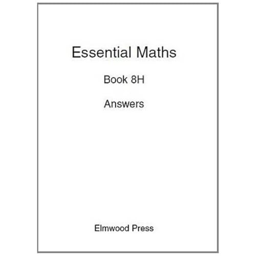 Stock image for Essential Maths 8H Answers for sale by WorldofBooks