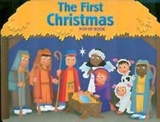 Stock image for THE FIRST CHRISTMAS-STORY OF NATIVITY WITH 4 SIMPLE JIGSAWS (Hardcover) for sale by Wonder Book