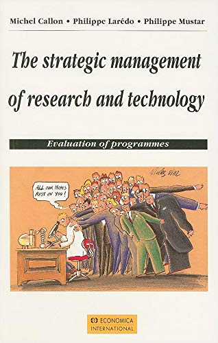 Stock image for The Strategic Management of Research and Technology: Evaluation of Programmes for sale by Phatpocket Limited