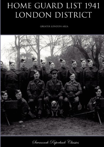 Stock image for Home Guard List 1941 London District for sale by PBShop.store US