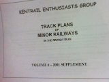 Track Plans of Minor Railways in the British Isles: 2001 Supplement v. 6 (9781902368139) by Scott, Peter