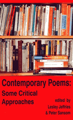 Beispielbild fr Contemporary Poems: Some Critical Approaches zum Verkauf von Goldstone Books