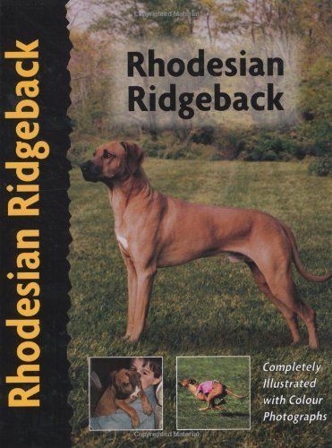 Imagen de archivo de Rhodesian Ridgeback a la venta por ThriftBooks-Atlanta
