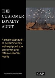 Imagen de archivo de The Customer Loyalty Audit a la venta por Books Puddle
