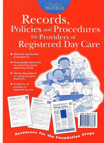 Records, Policies and Procedures for Providers of Registered (9781902438665) by Lin Marsh