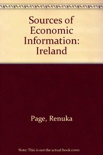 Beispielbild fr Sources of Economic Information: Ireland zum Verkauf von WorldofBooks