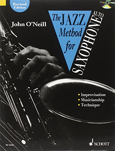 9781902455006: The jazz method for saxophone - alto saxophone +cd (Tutor Book & CD)