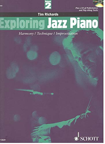 Imagen de archivo de Exploring Jazz Piano - Volume 2: Book/CD a la venta por Byrd Books