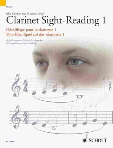 Beispielbild fr Clarinet Sight-Reading Vol.1 - A fresh approach - (Schott Sight-Reading Series) - clarinet - very easy to easy - (sheet music) - (ED 12834) zum Verkauf von WorldofBooks