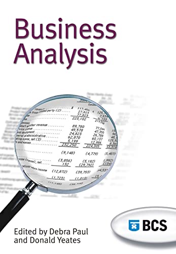 Beispielbild fr Business Analysis zum Verkauf von WorldofBooks