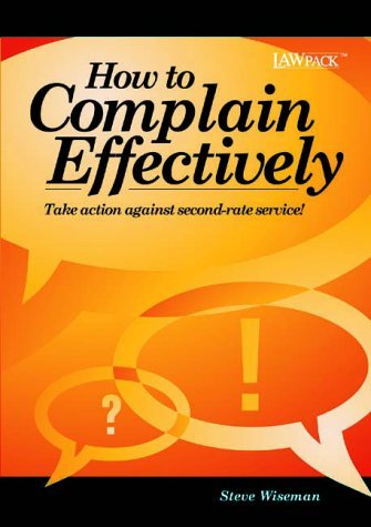 Stock image for How to Complain Effectively for sale by WorldofBooks