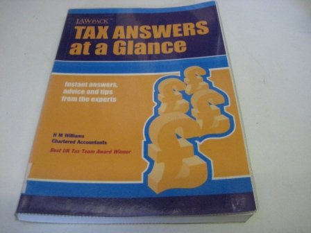 Beispielbild fr Tax Answers at a Glance (Tax Guide) zum Verkauf von AwesomeBooks