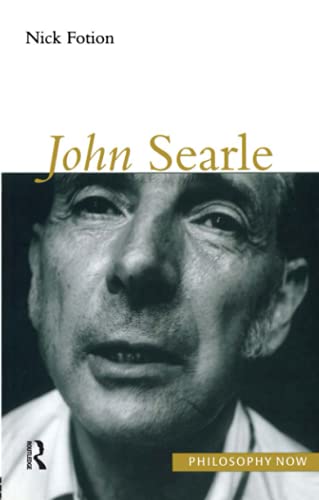 Stock image for John Searle (Philosophy Now) for sale by GF Books, Inc.