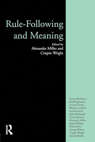 Rule-Following and Meaning