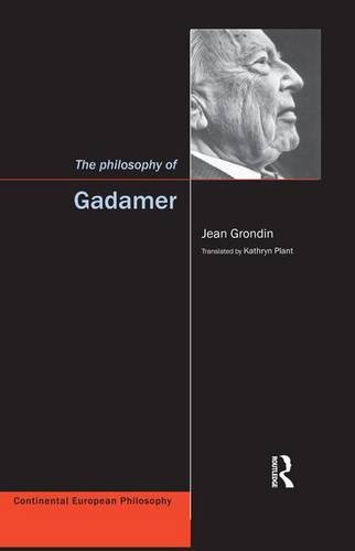 The Philosophy of Gadamer (9781902683645) by Grondin, Jean; Plant, Kathryn