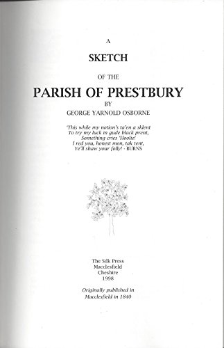 Beispielbild fr Sketch of the Parish of Prestbury zum Verkauf von Reuseabook