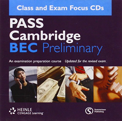 cd).pass cambridge bec.(preliminary).(2 audio cds)