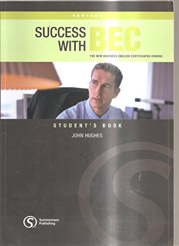 Beispielbild fr Success with BEC Vantage: The New Business English Certificates: Vantage Student's Book zum Verkauf von medimops