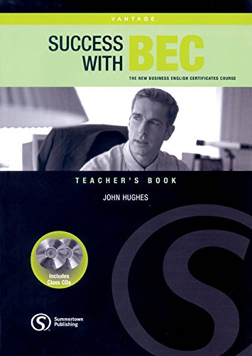Stock image for Success with BEC: The New Business English Certificates: Vantage Teacher's Book for sale by medimops