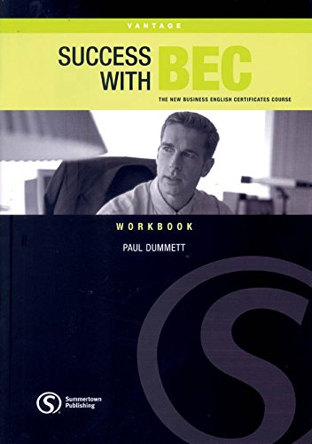 9781902741956: Success with BEC Vantage. Workbook without answer key. Per le Scuole superiori