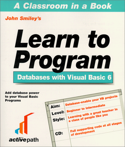 Stock image for Learn to Program Databases With Visual Basic for sale by Irish Booksellers