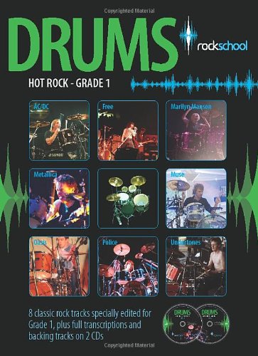 Beispielbild fr Rockschool Hot Rock Drums Grade 1 zum Verkauf von WorldofBooks