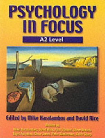 Stock image for Psychology in Focus - A2 Level for sale by AwesomeBooks