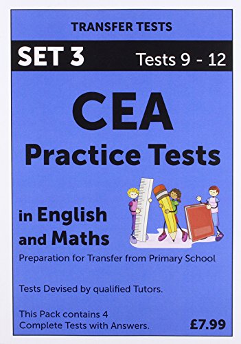9781902858159: Tests 9 - 12 (Pack 3) (CEA Practice Tests in English and Maths)