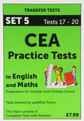 9781902858173: CEA Practice Tests English & Maths Pck 5
