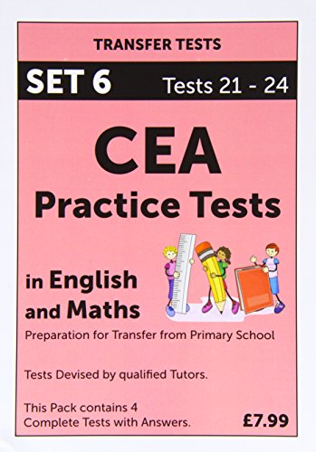 CEA Practice Tests English & Maths Pck 6 (9781902858180) by Pat Quinn