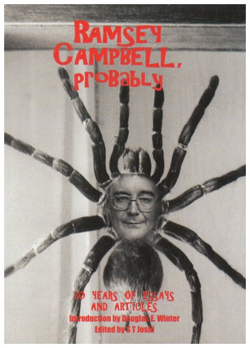 Imagen de archivo de Ramsey Campbell, Probably .On Horror and Sundry Fantasies a la venta por Bookfinder-General