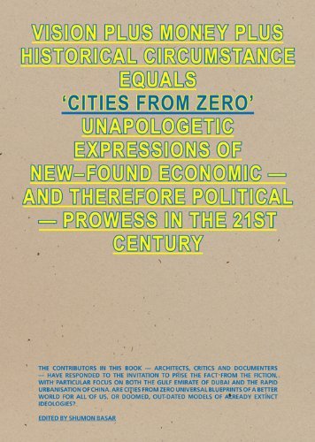 Cities from Zero (9781902902609) by Shumon Basar