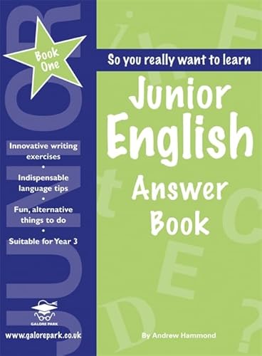 Stock image for Junior English Book 1 Answer Book for sale by AwesomeBooks