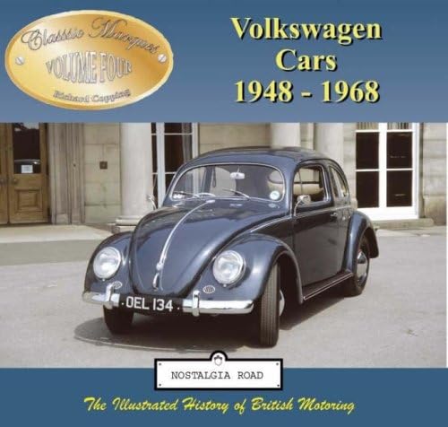 Stock image for Volkswagen Cars 1948-1968 (Classic Marques) for sale by HPB-Blue