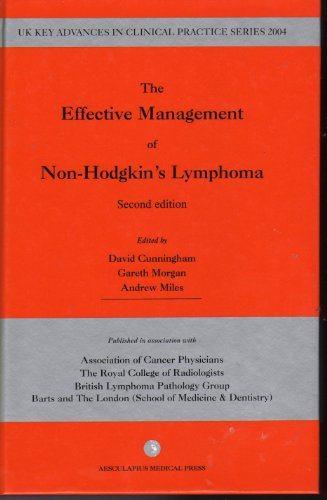 Stock image for The Effective Management of Non Hodgkins Lymphoma for sale by Anybook.com