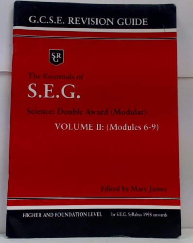 Stock image for The Essentials of S.E.G.Science: Double Award Modular for sale by Goldstone Books
