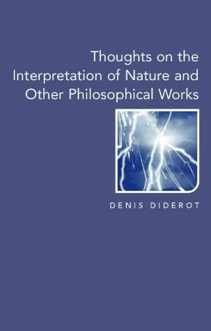 Stock image for THOUGHTS ON THE INTERPRETATION OF NATURE AND OTHER PHILOSOPHICAL WORKS. for sale by Burwood Books