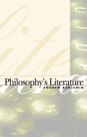 Beispielbild fr Philosophy's Literature zum Verkauf von FITZ BOOKS AND WAFFLES