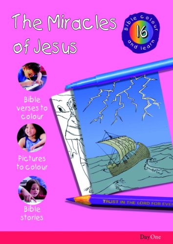 Beispielbild fr Bible Colour and learn: 16 Miracles of Jesus zum Verkauf von BookHolders