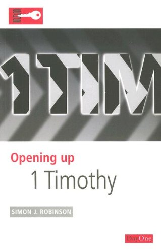 Stock image for Opening up 1 Timothy for sale by WorldofBooks