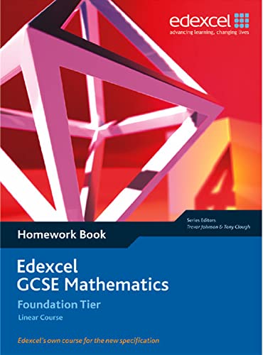 Imagen de archivo de Edexcel GCSE Maths: Linear Foundation Homework Book a la venta por Better World Books Ltd