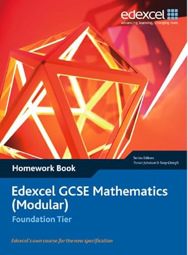 Stock image for Edexcel GCSE Maths: Modular Foundation Homework book for sale by WorldofBooks