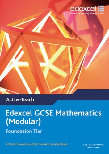 Edexcel GCSE Maths 2006: Modular Foundation Active Teach CD-ROM (9781903133972) by Clough, Tony; Johnson, Trevor; Summerson, Rob; Flowers, Michael; Bolter, Julie; Tanner, Kevin