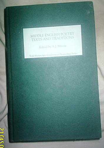 Beispielbild fr Middle English Poetry: Texts and Traditions zum Verkauf von Ria Christie Collections